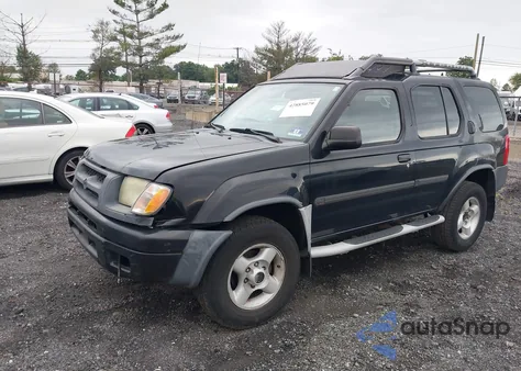 2001 Nissan Xterra Xe/Se из США, поврежденный, VIN 5N1ED28YX1C576450